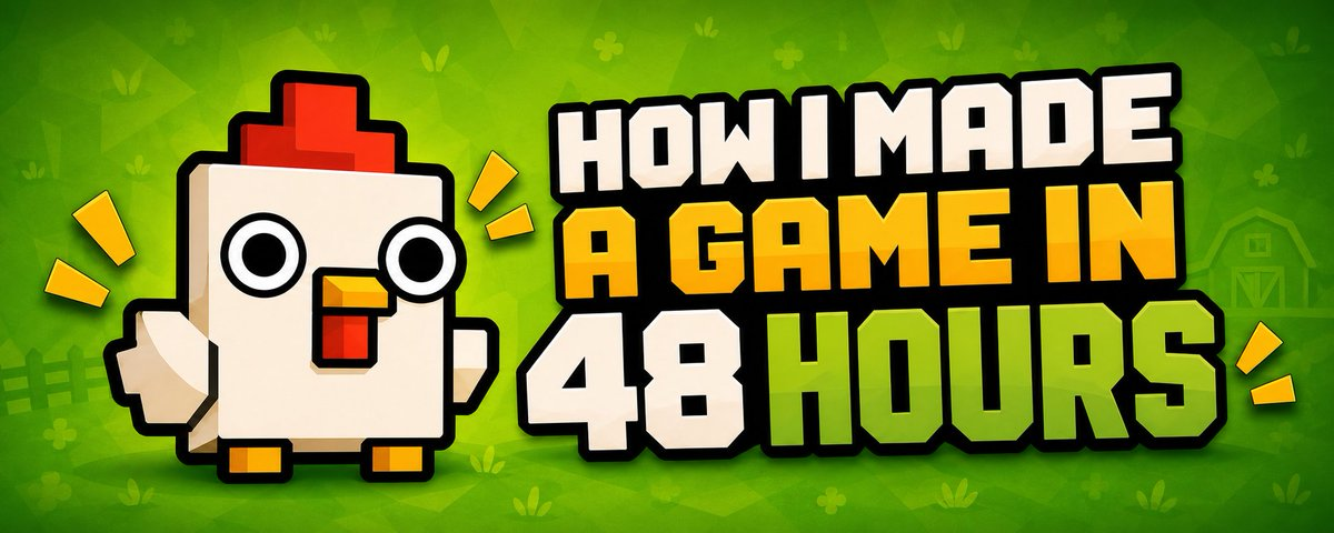 How I Made a Game in 48 Hours article banner